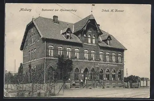 AK Misburg, Restaurant zur Hermannsburg, Inh.: H. Knauer