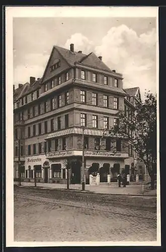 AK Köln-Deutz, Hotel-Restaurant zum Heidelberger Fass