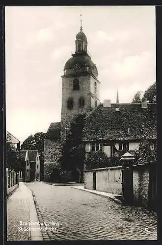 AK Brandenburg /Havel, St. Gotthardt-Kirche