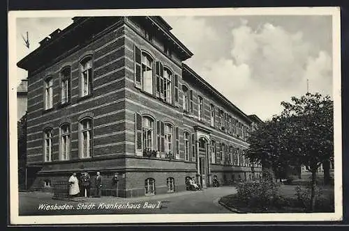 AK Wiesbaden, Städt. Krankenhaus Bau I.