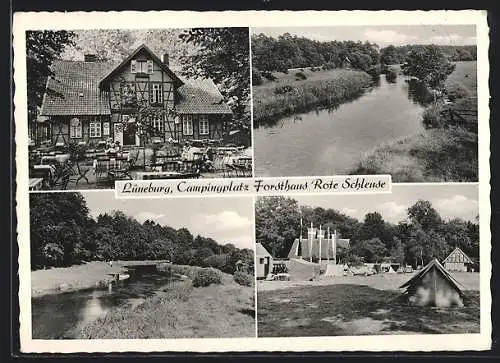 AK Lüneburg, Campingplatz Forsthaus Rote Schleuse