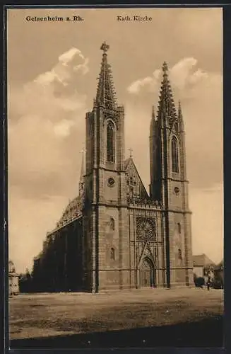 AK Geisenheim a. Rh., Kath. Kirche