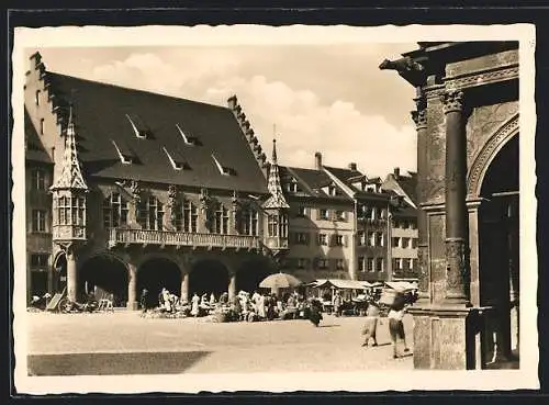 AK Freiburg i. Br., das historische Kaufhaus
