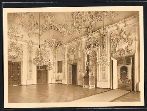 AK Würzburg, Residenz, Weisser Saal