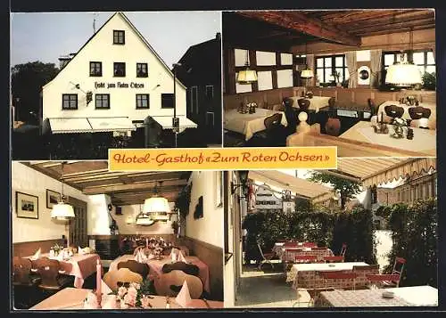 AK Allersberg bei Nürnberg, Hotel & Gasthof zum roten Ochsen, Marktplatz 6