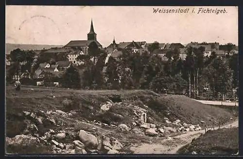 AK Weissenstadt, Ortsansicht