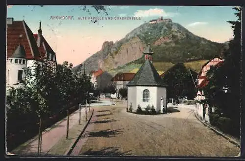 AK Rhöndorf, Alte Kapelle und Drachenfels