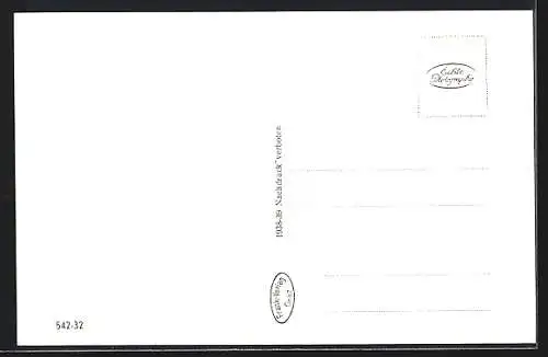 AK Kapellen an der Mürz, Ortsansicht mit Bergen