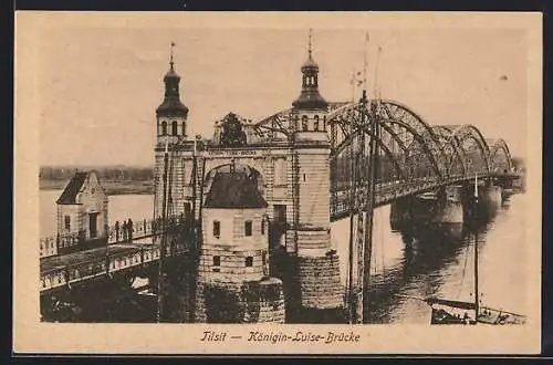 AK Tilsit, Königin-Luise-Brücke