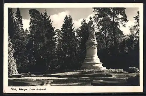AK Tilsit, Königin Luise-Denkmal