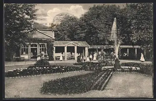 AK Hannover-Herrenhausen, Gasthaus am Georgengarten