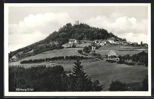 AK Nürburg /Eifel, Panorama mit Turm