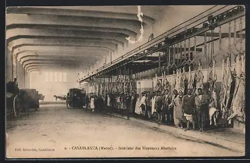 AK Casablanca, Intérieur des Nouveaux Abattoirs