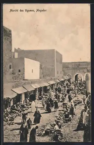 AK Mogador, Marché des légumes