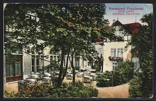 AK Bielefeld, Restaurant Freudental, Inh. Carl Voss