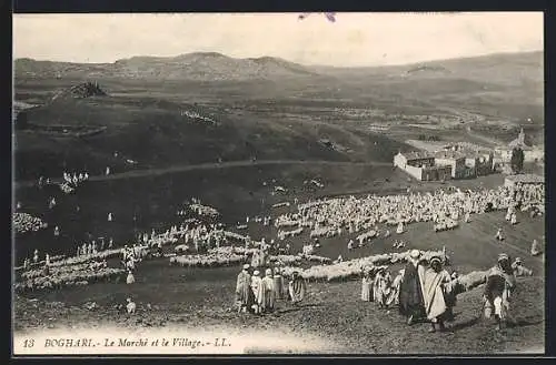 AK Boghari, Le Marché et le Village