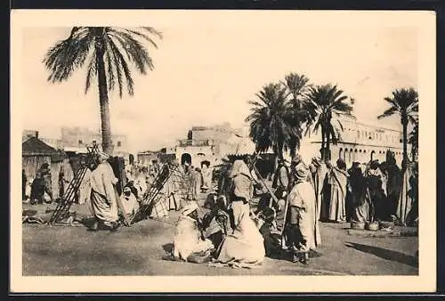 AK Touggourt, Le Marché