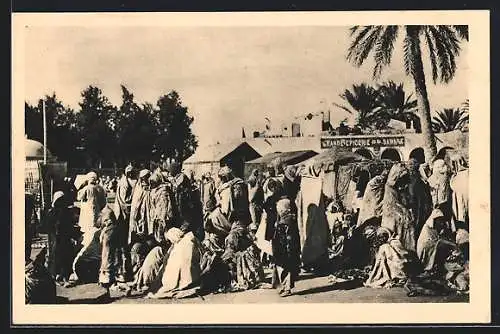 AK Touggourt, Le Marché