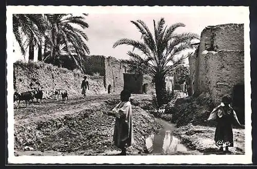 AK Biskra /Constantine, Au Vieux Bab-Darb