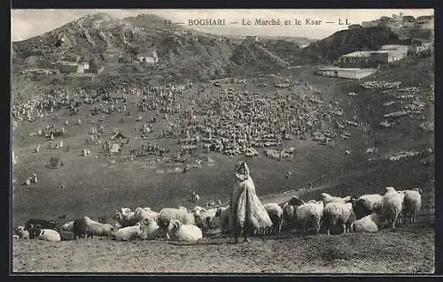 AK Boghari, Le Marché et le Ksar