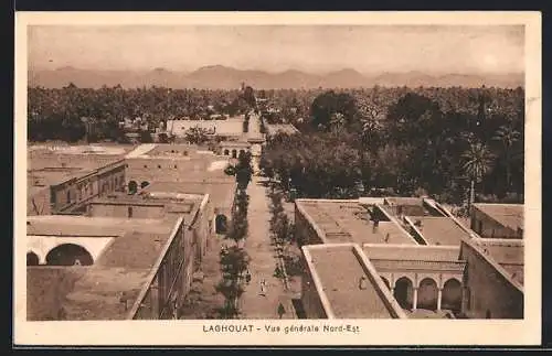 AK Laghouat, Vue générale Nord-Est