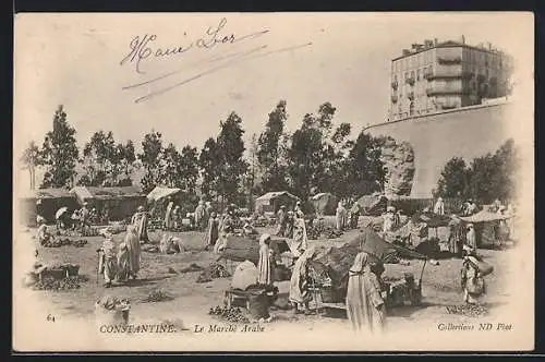 AK Constantine, Le Marché Arabe