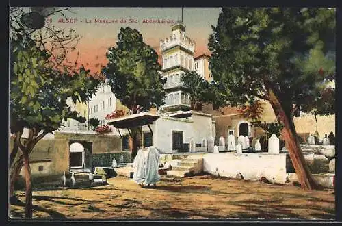 AK Alger, La Mosquee de Sisi Abderhaman