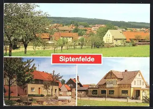 AK Siptenfelde, Konsum-Landwarenhaus, Panorama, Teilansicht