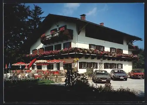 AK Bad Tölz, Hotel Gaissacher Haus, Ecke Gaissacher- und Umgehungsstrasse