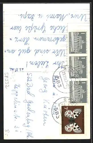 AK Schwelm, Blick in die Kölner Strasse beim Heimatfest