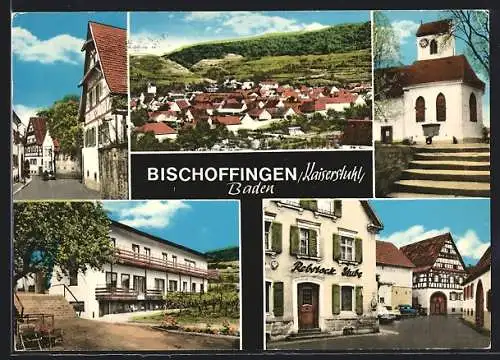 AK Bischoffingen, Ortspartien, Gasthof Rebstock-Stube