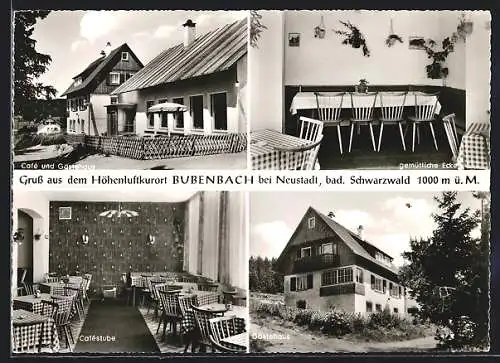 AK Bubenbach / Baden, Café und Pension Falzmoos