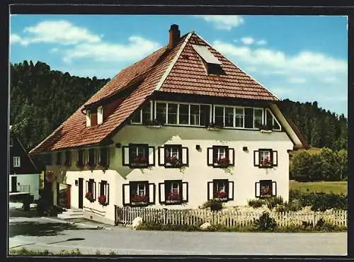 AK Hinterzarten /Schwarzwald, Gasthaus Hus im Schwefelmättlie