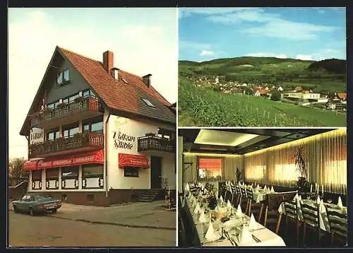 AK Vogtsburg-Achkarren a. K., Gesamtansicht, Hotel Vulkanstüble