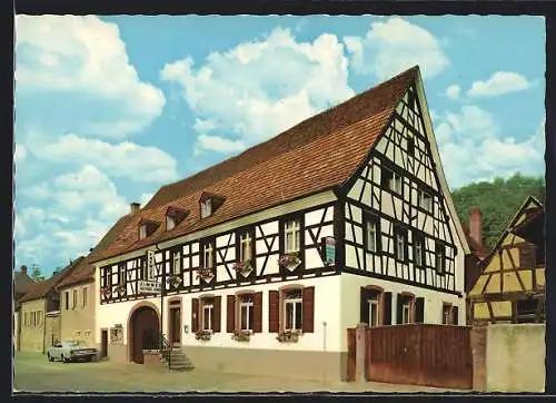 AK Bötzingen a. K., Gasthaus zur Sonne von Martin Baumann