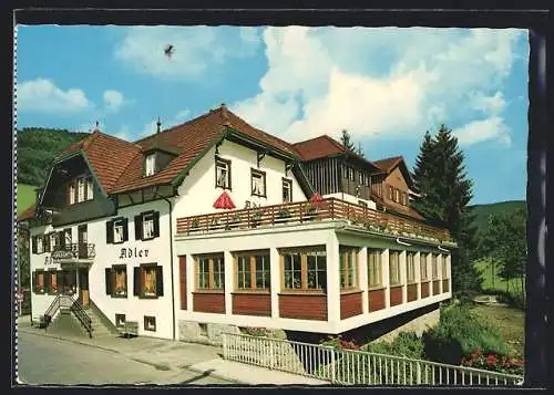 AK Oberprechtal, Gasthaus-Pension Adler