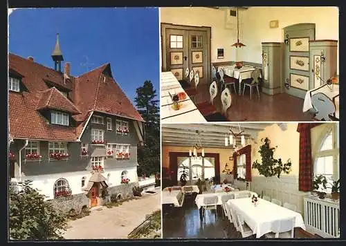 AK Wittnau bei Freiburg, Gasthaus Erholungsheim Stöckenhöfe der Landesversicherungsanstalten Baden