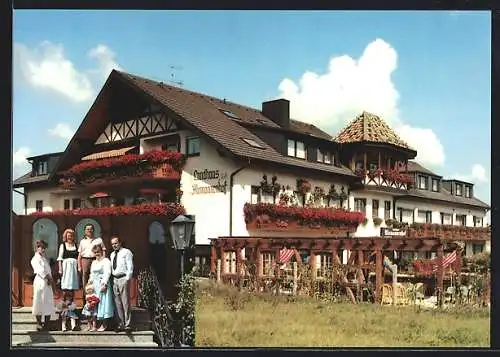 AK Mengen bei Freiburg, Hotel-Restaurant Landhaus Alemannenhof