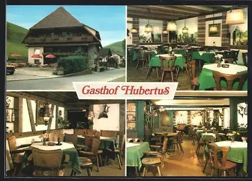 AK Simonswald, Gasthof Hubertus mit Café-Pension