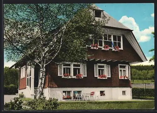 AK Hinterzarten /Schwarzwald, Hotel-Pension Haus Köpfer, Freiburger Strasse 296