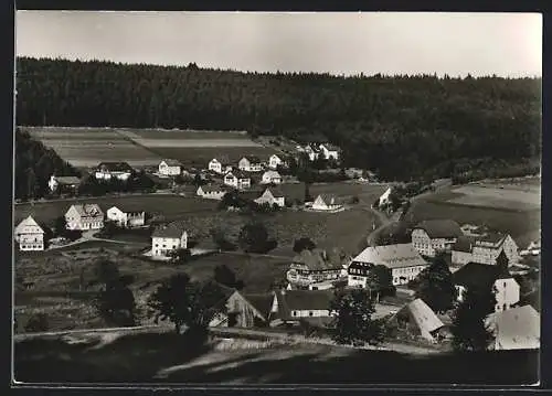 AK Bubenbach bei Neustadt, Ortsansicht aus der Vogelschau