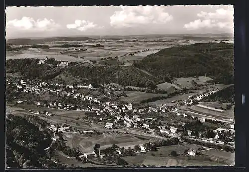 AK Stühlingen /Baden, Ortsansicht aus der Vogelschau