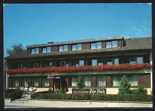 AK Bad Säckingen, Hotel-Restaurant zur Flüh von Alfred Adler