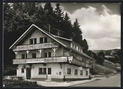 AK Todtmoos-Höfle, Gasthaus-Pension Rabenschlucht von Franz Amann