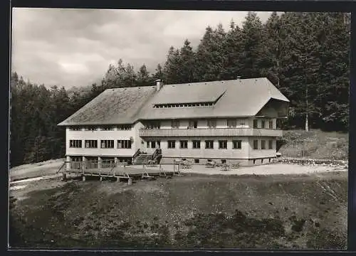 AK Geschwend /Schwarzwald, Gasthof-Pension Gisiboden von Hermann Wehrle