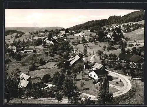 AK Endenburg /südl. Schwarzwald, Ortsansicht aus der Vogelschau