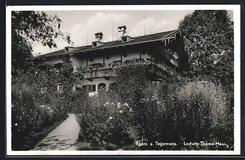 AK Egern a. Tegernsee, Ludwig-Thoma-Haus