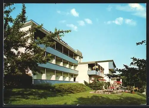 AK Würgau /Bamberg, Hotel Sonne H. u. E. Müller mit Garten