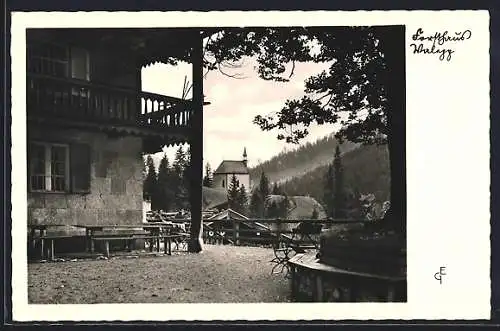 AK Rottach / Tegernsee, Gasthaus-Forsthaus Valepp