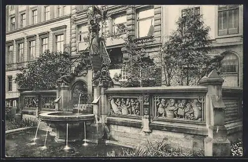 AK Köln, Am Heinzelmännchen-Brunnen